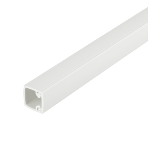16 mm x 16 mm PVCu Self Adhesive Mini Trunking White (3m Length)