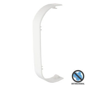 Antimicrobial Radius Dado Trunking Coupler White for ACD 3 (Pack of 2)