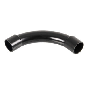 20 mm 90 degree PVCu Conduit Slip Bend Black