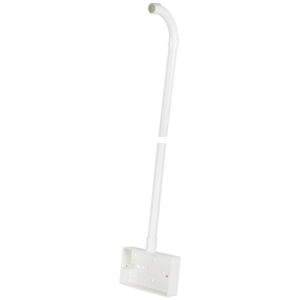 20mm 1.2m PVCu Hockey Stick c/w 2 Gang Plastic Back Box & 90 Degree bend
