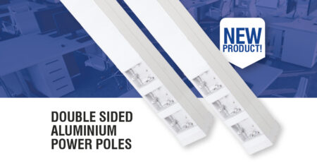 Aluminium power post