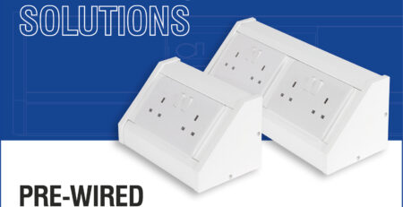 Pre-wired bench trunking units