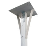 Pendant ceiling fixing plate