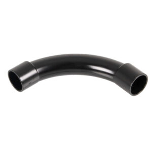 25 mm 90 degree PVCu Conduit Slip Bend Black