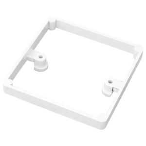 1 Gang Extension Collar Round Corners 10 mm